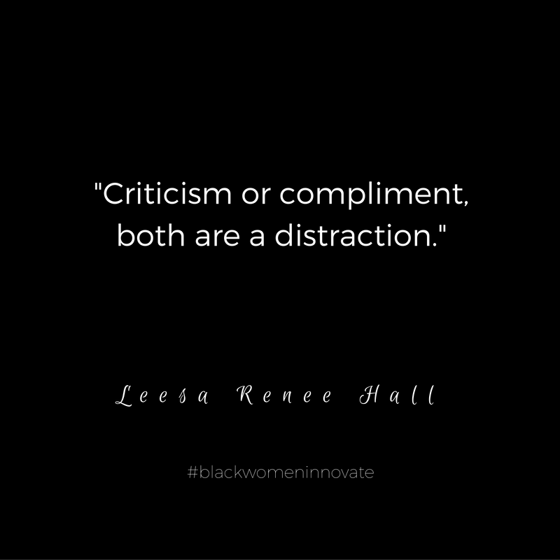 Criticism or Compliment, Both are Distractions