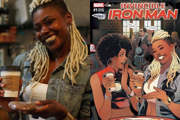 Ariell Johnson, Pioneering Black Female Comic Book Store Owner Appears on the Cover of Marvel Comic Book